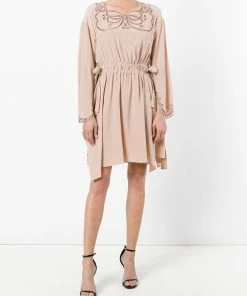 Fendi embroidered shirt dress