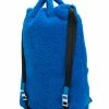 Fendi Blue slogan backpack