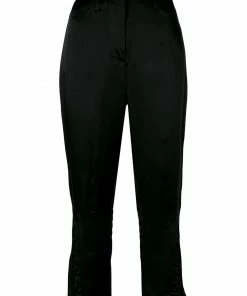 Fendi cropped embroidered trousers