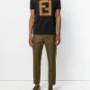 Best deal π― Fendi FF logo patch T π shirt t-shirts of men π 8 Fendi FF logo-patch T-shirt