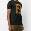 Best deal π― Fendi FF logo patch T π shirt t-shirts of men π 9 Fendi FF logo-patch T-shirt