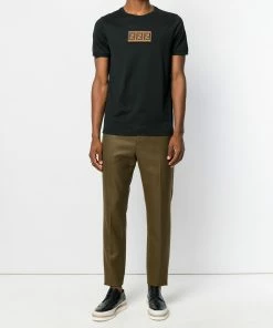 Fendi FF-logo slim-fit T-shirt