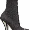 Fendi stretch fabric boots
