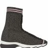 Fendi fabric sock sneakers