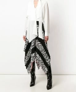 Fendi faux-pearl embellished blouse