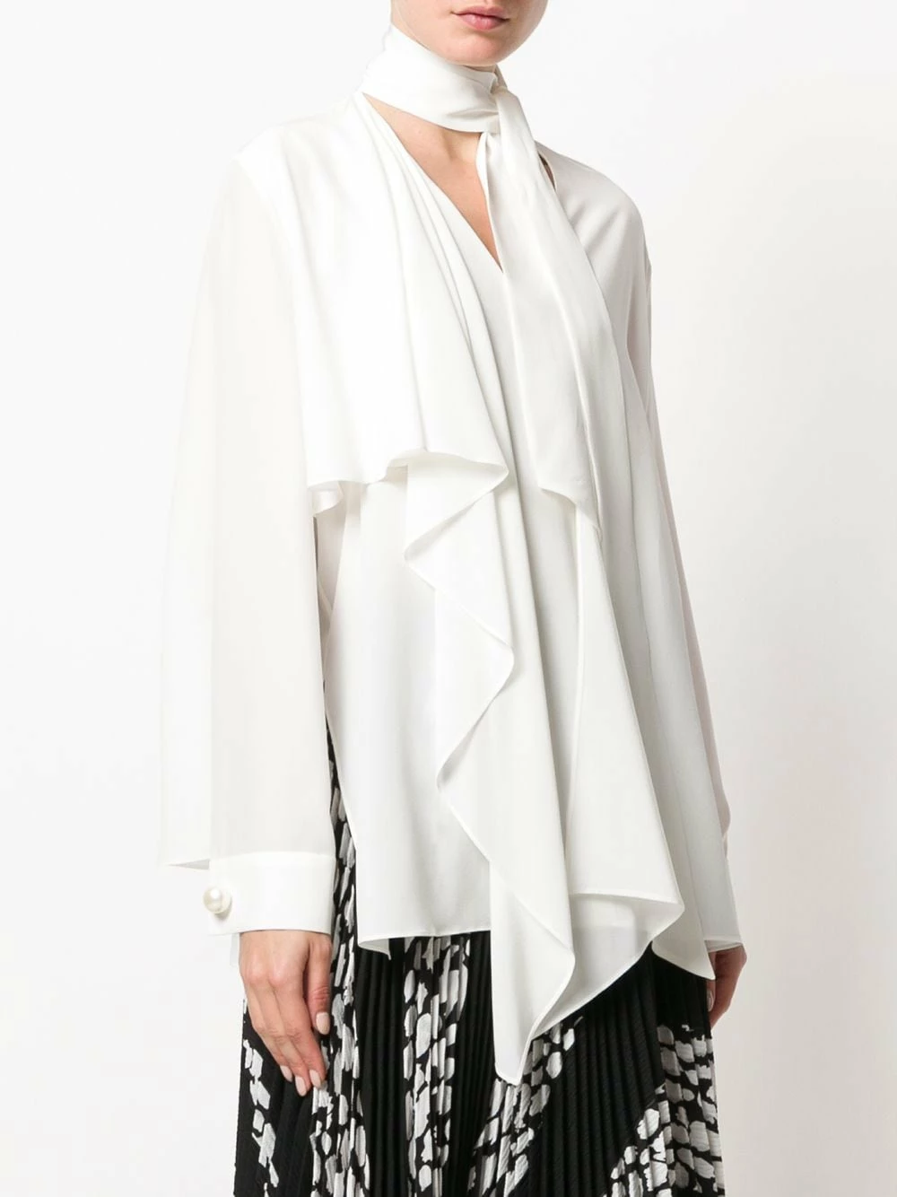 Outlet π Fendi Faux pearl embellished blouse blouses of women β 5 Fendi faux-pearl embellished blouse