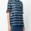 Fendi striped sheer blouse