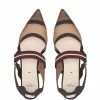 Fendi Colibrì FF motif slingback ballerina shoes