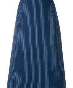 Fendi pinstripe midi skirt