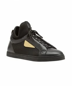 Fendi Bag Bugs eyes-appliqué sneakers