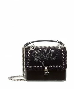 Fendi Kan I logo embellished shoulder bag