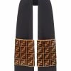 Fendi Touch Of Fur scarf