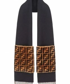 Fendi Touch Of Fur scarf
