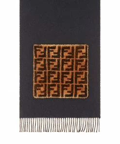 Fendi Touch Of Fur scarf