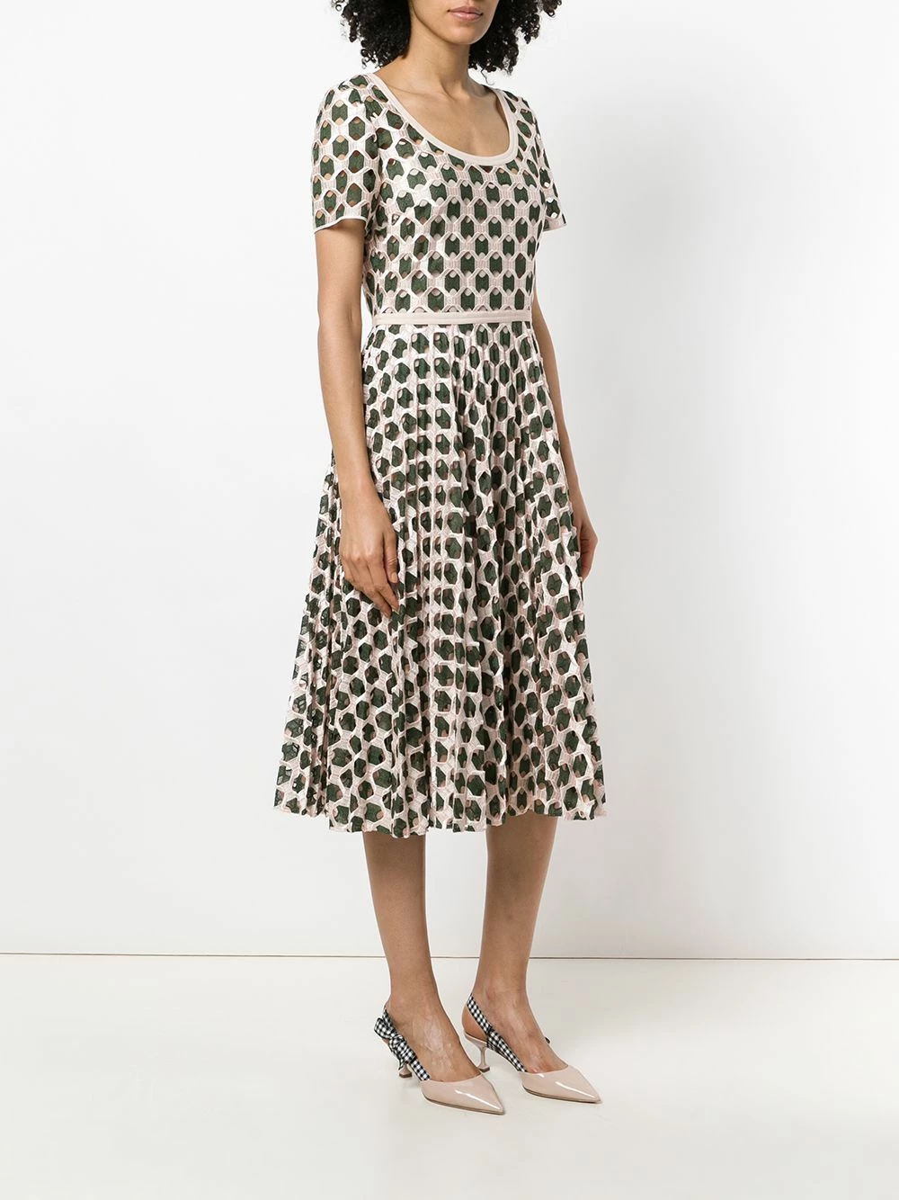 Best reviews of π― Fendi Geometric print flared π dress cocktail & party π dresses of women π₯ 5 Fendi geometric print flared dress