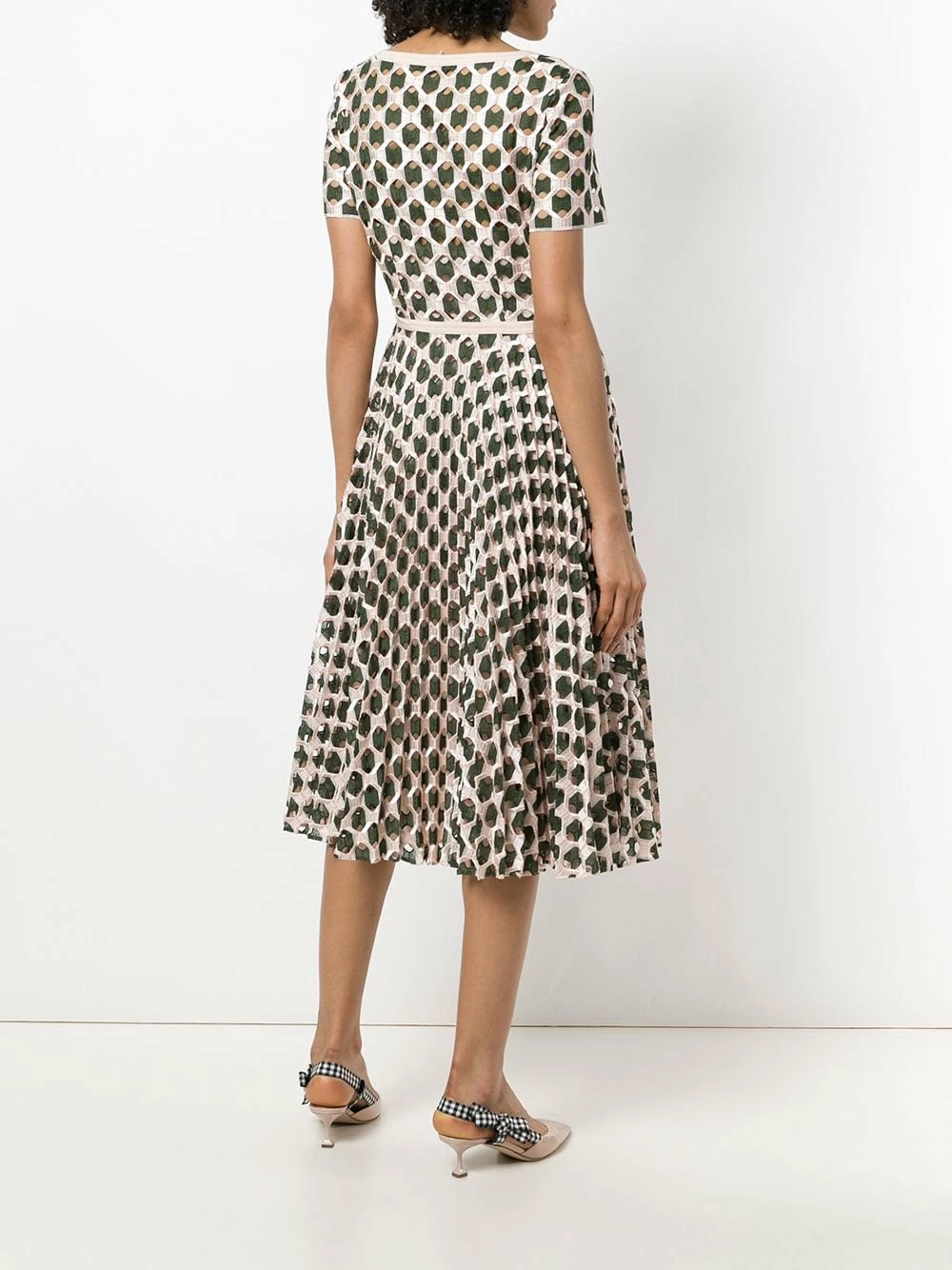 Best reviews of π― Fendi Geometric print flared π dress cocktail & party π dresses of women π₯ 6 Fendi geometric print flared dress