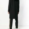Fendi hooded midi coat