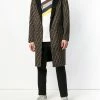 Fendi hooded midi coat