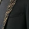 Fendi FF motif single-breasted coat