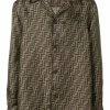 Fendi logo print shirt