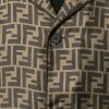 Fendi logo print shirt