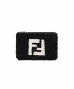 Fendi top zip pouch