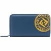 Fendi logo stamp zipped wallet