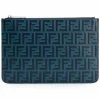 Fendi Double F logo pouch