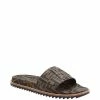 Fendi all-over FF motif slides