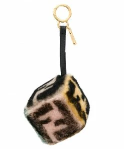 Fendi Cube bag charm