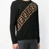 Cheapest ⭐ Fendi Logo embellished sweatshirt knitted sweaters of men ⭐ 9 Fendi logo embellished sweatshirt