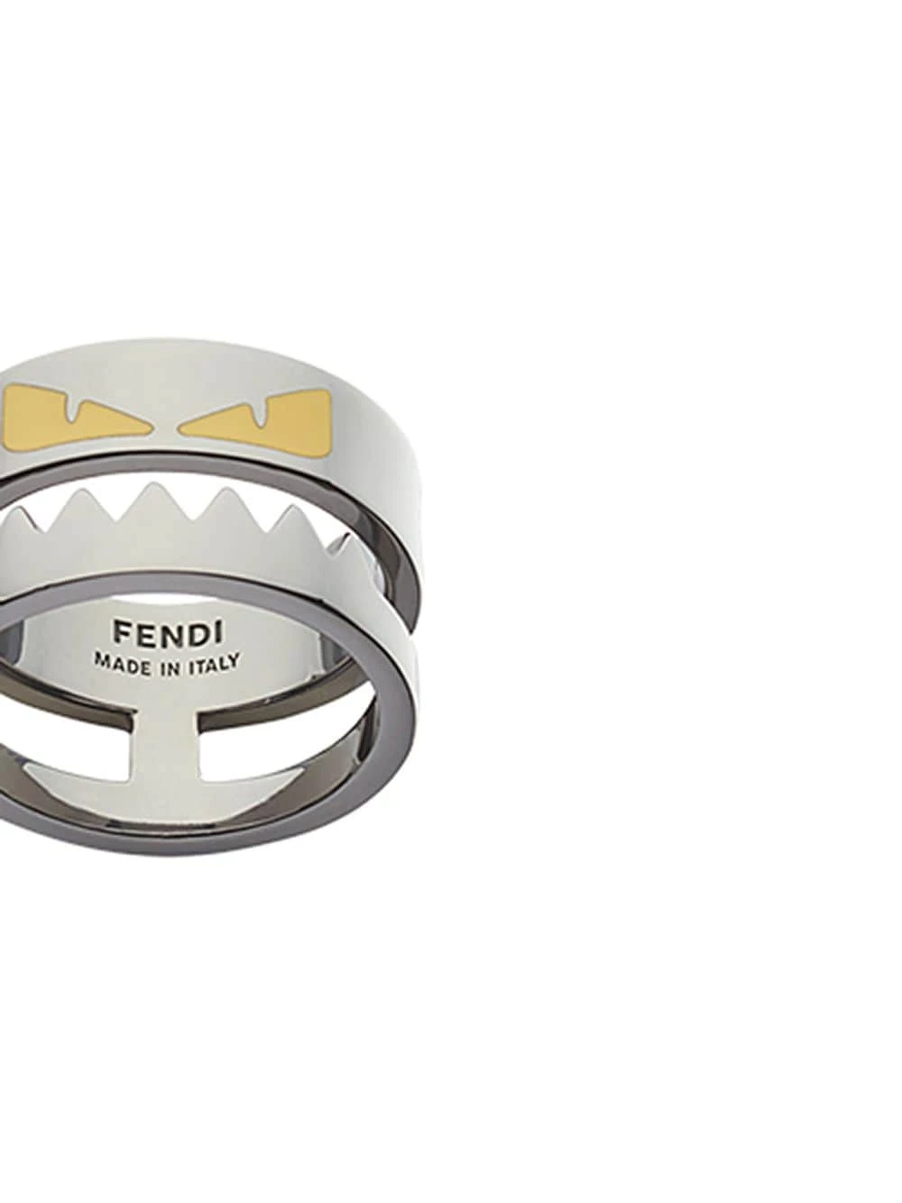 Discount π₯° Fendi Enamelled Bag Bugs ring rings of men π 4 Fendi enamelled Bag Bugs ring
