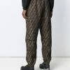 Fendi FF print track pants