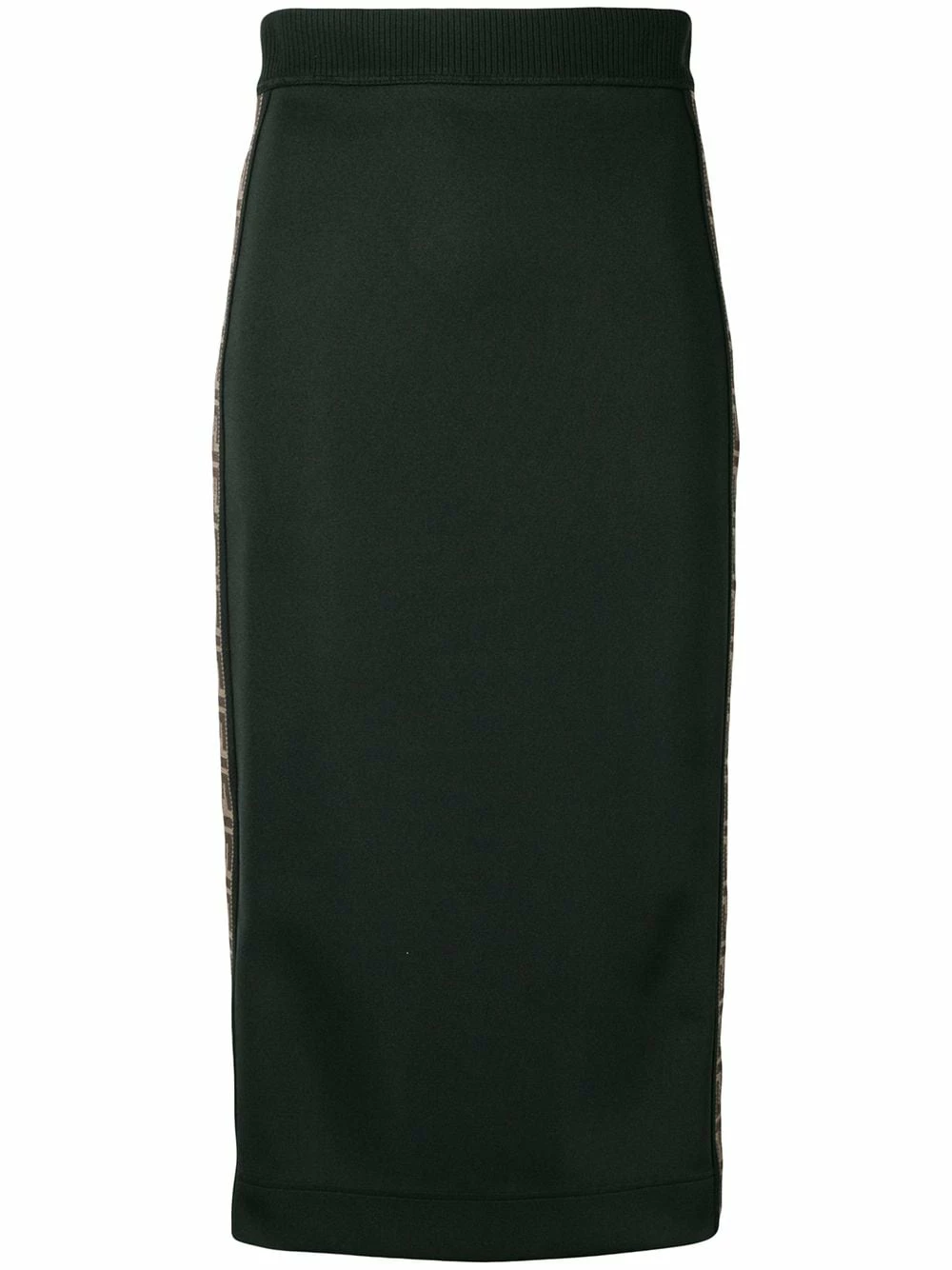 Best Sale π₯ Fendi Double F stripe fitted π skirt high-waisted π skirts of women π 3 Fendi Double F-stripe fitted skirt