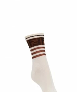 Fendi FF motif socks