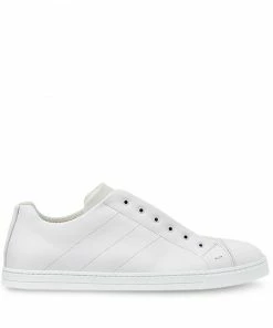Fendi crisscross FF straps slip-on sneakers