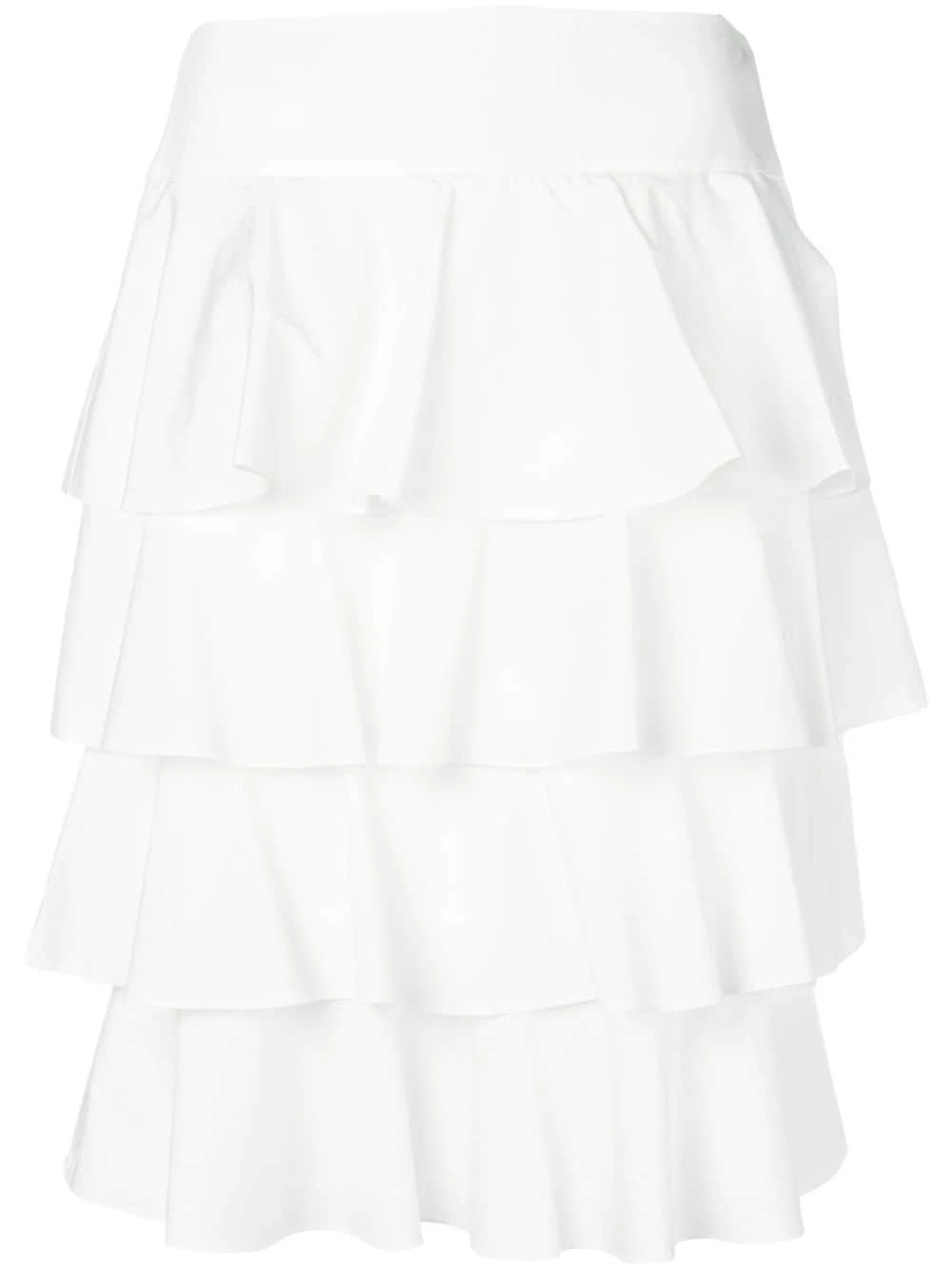 Best reviews of 𧨠Fendi Tiered layered π skirt full π skirts of women π 3 Fendi tiered layered skirt