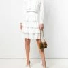 Best reviews of 𧨠Fendi Tiered layered π skirt full π skirts of women π 8 Fendi tiered layered skirt