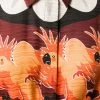 Fendi parrot print shirt dress