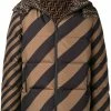 Fendi logo puffer jacket