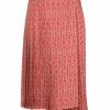 Fendi Gate printed midi skirt