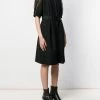 Fendi belted short sleeved dress