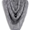 Fendi FF motif shawl