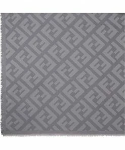 Fendi FF motif shawl