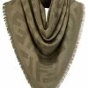 Fendi printed FF logo shawl