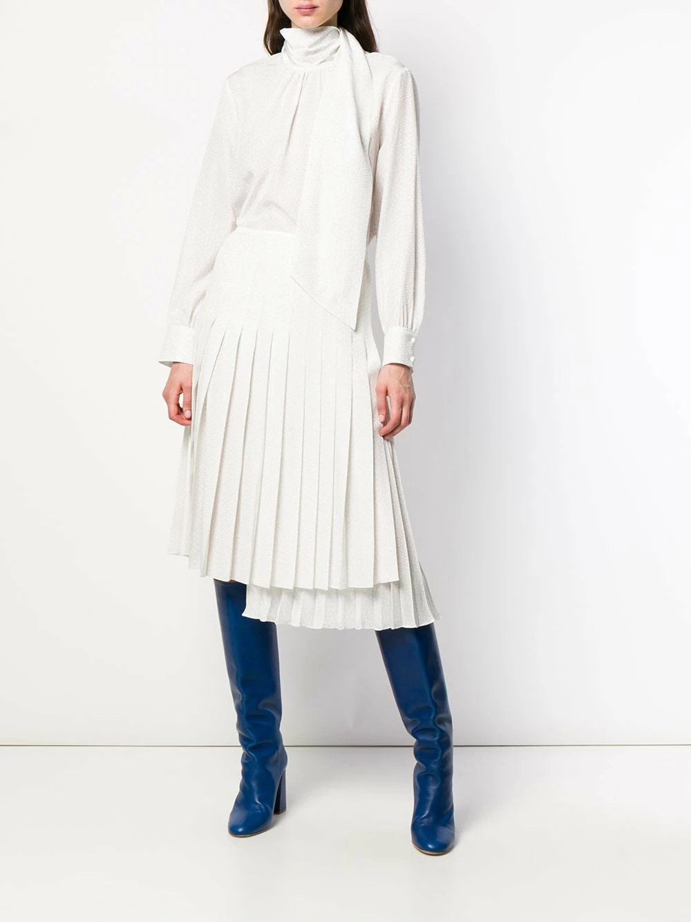 Wholesale π Fendi Foulard collar blouse blouses of women π 4 Fendi foulard collar blouse