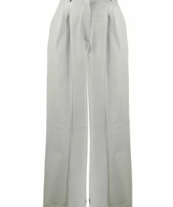 Fendi cropped panelled trousers