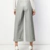 Fendi cropped panelled trousers