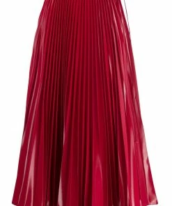 Fendi pleated midi skirt