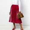 Fendi pleated midi skirt